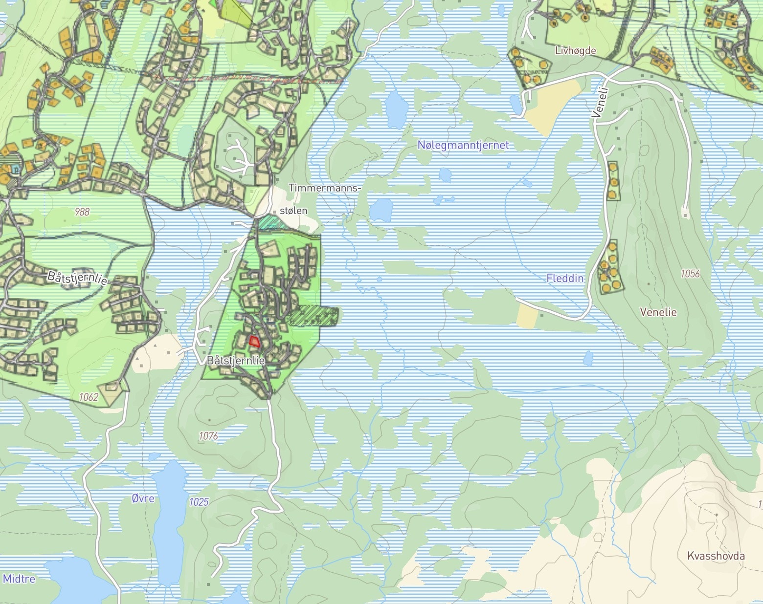Timmermannsstølen ligger som siste beliggenhet før uberørt natur mot høyfjellet Galleribilde