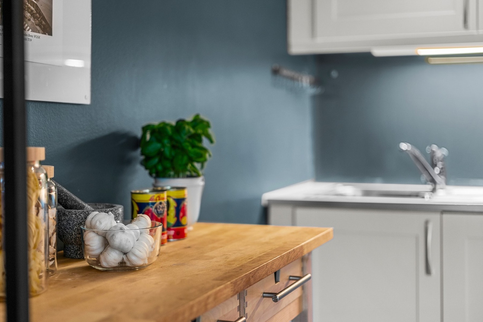 Detaljbilde kjøkken. Galleribilde