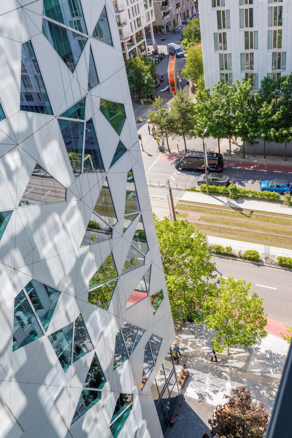 Utsikt fra balkongen. Galleribilde