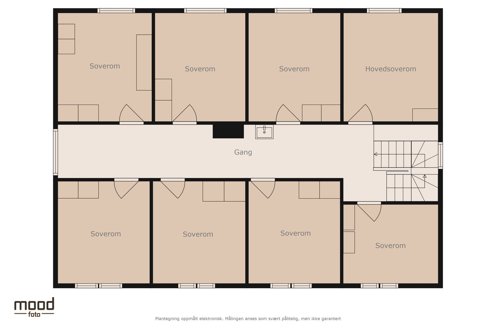 Plantegning 3.Etasje. Galleribilde