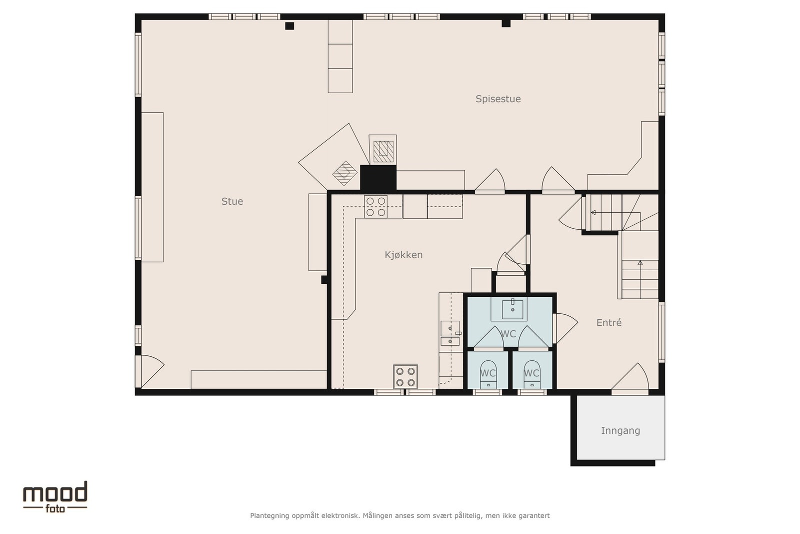 Plantegning 1.Etasje. Galleribilde