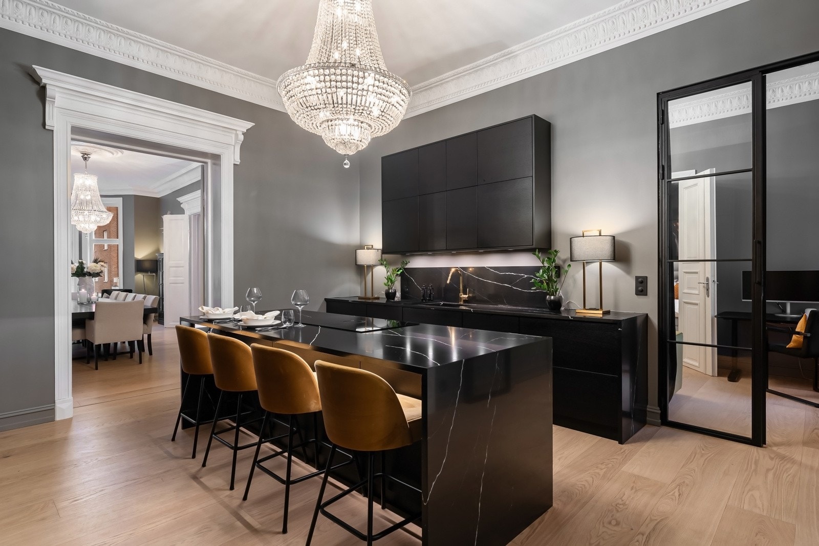 Leiligheten ble omfattende renovert i 2021. Galleribilde