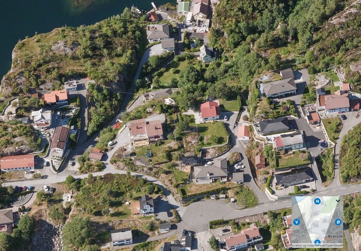 Skråfoto Opplysningen 1881, Norkart AS Galleribilde