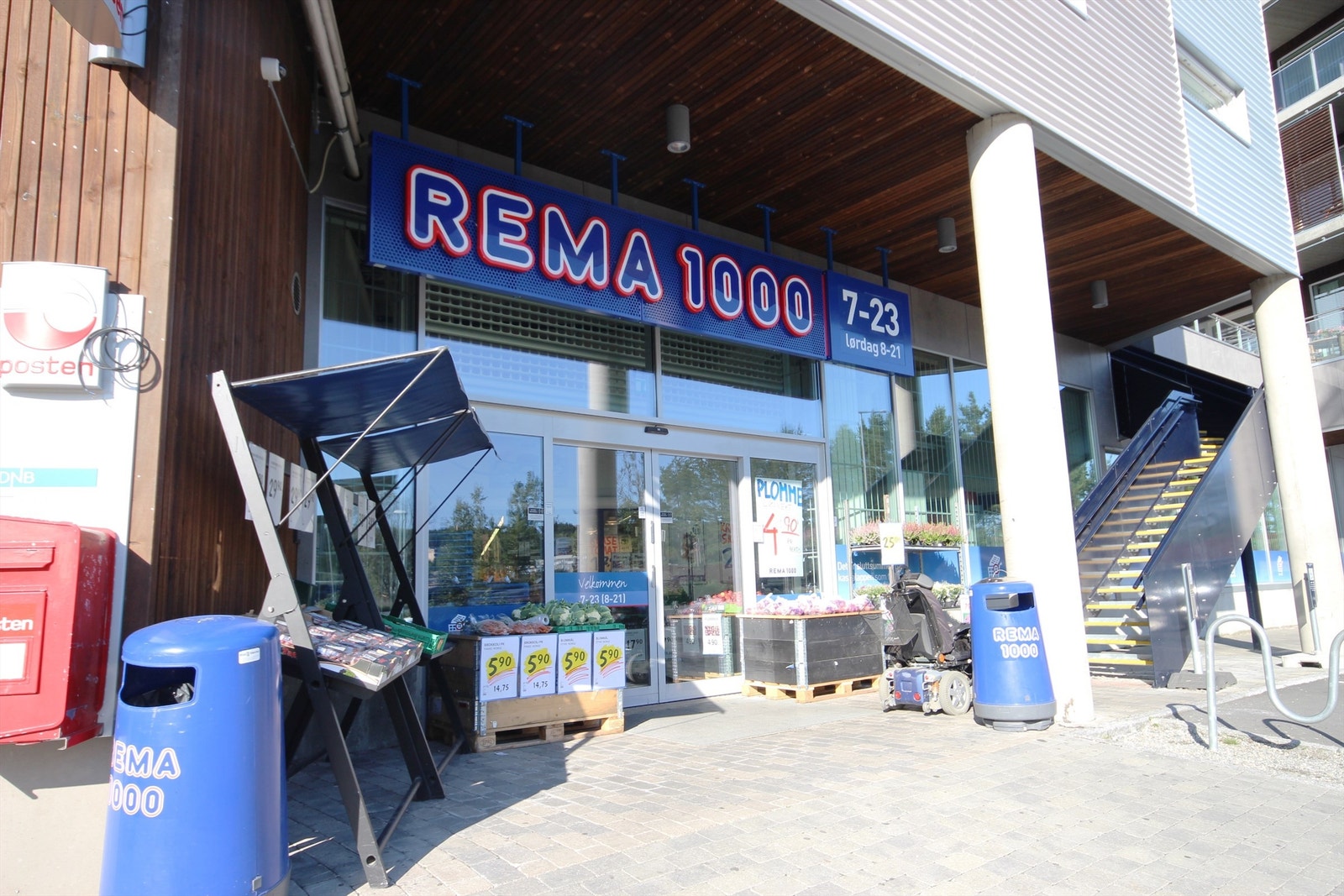 Få meter til Rema 1000 Galleribilde