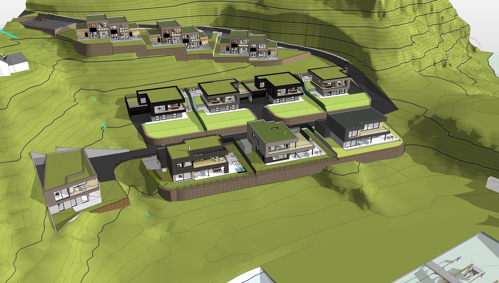 3158 BF Bolig_terreng_2023 - 3D View - Perspektiv 6.jpg Galleribilde