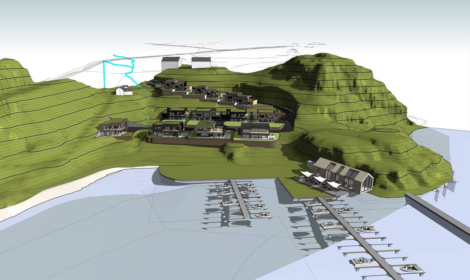 3158 BF Bolig_terreng_2023 - 3D View - Perspektiv 4.jpg Galleribilde