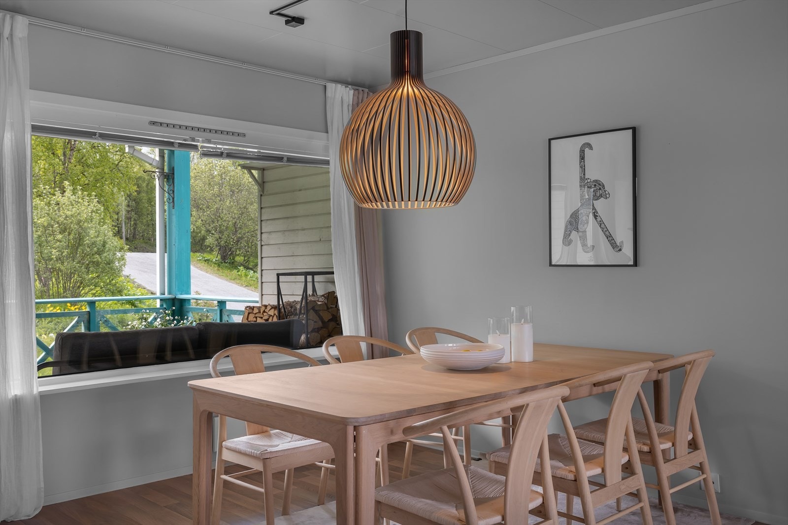 Her er det god plass til gjester. Galleribilde