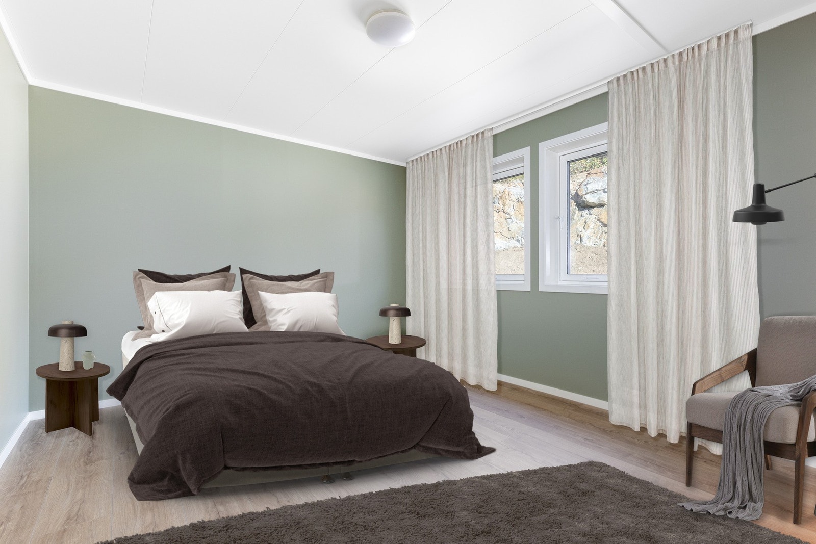 Stort soverom på hele 13.9 kvm Galleribilde