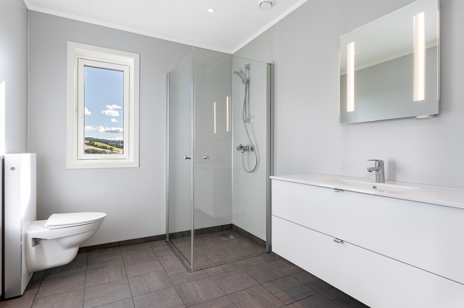 Pent og moderne bad. Galleribilde