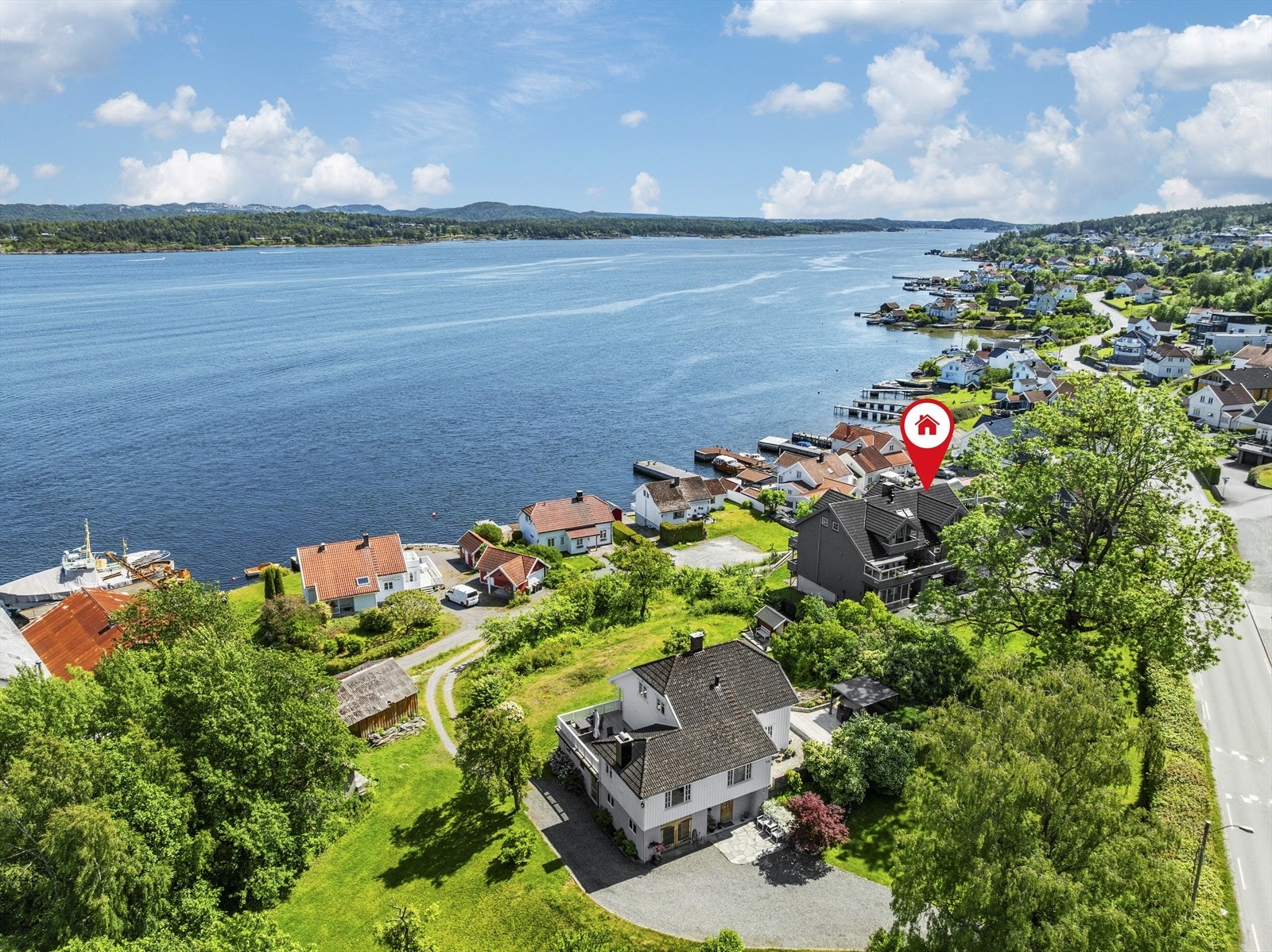 Dronefoto Galleribilde