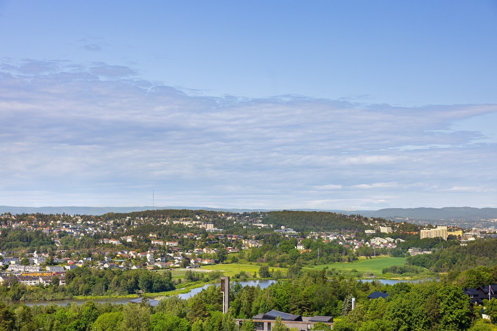 Utsikt fra leiligheten. Galleribilde