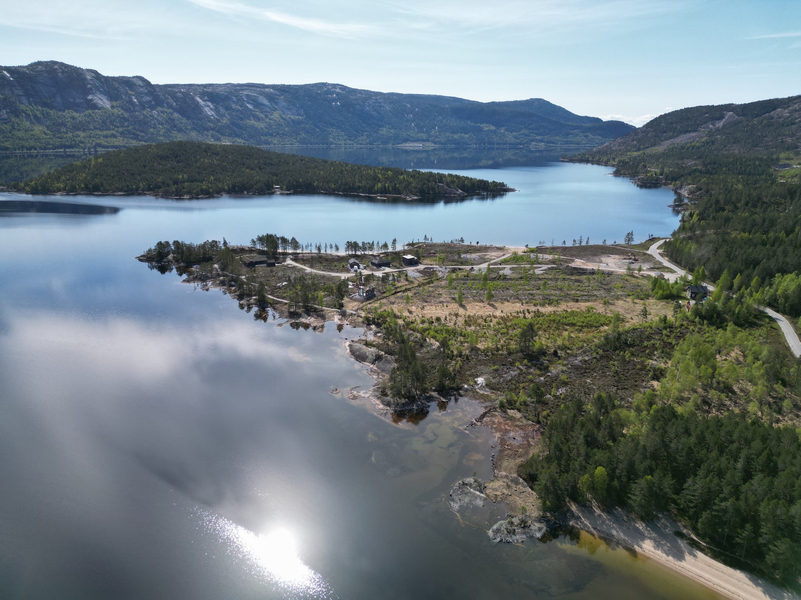 Oversikt over Raudes Galleribilde