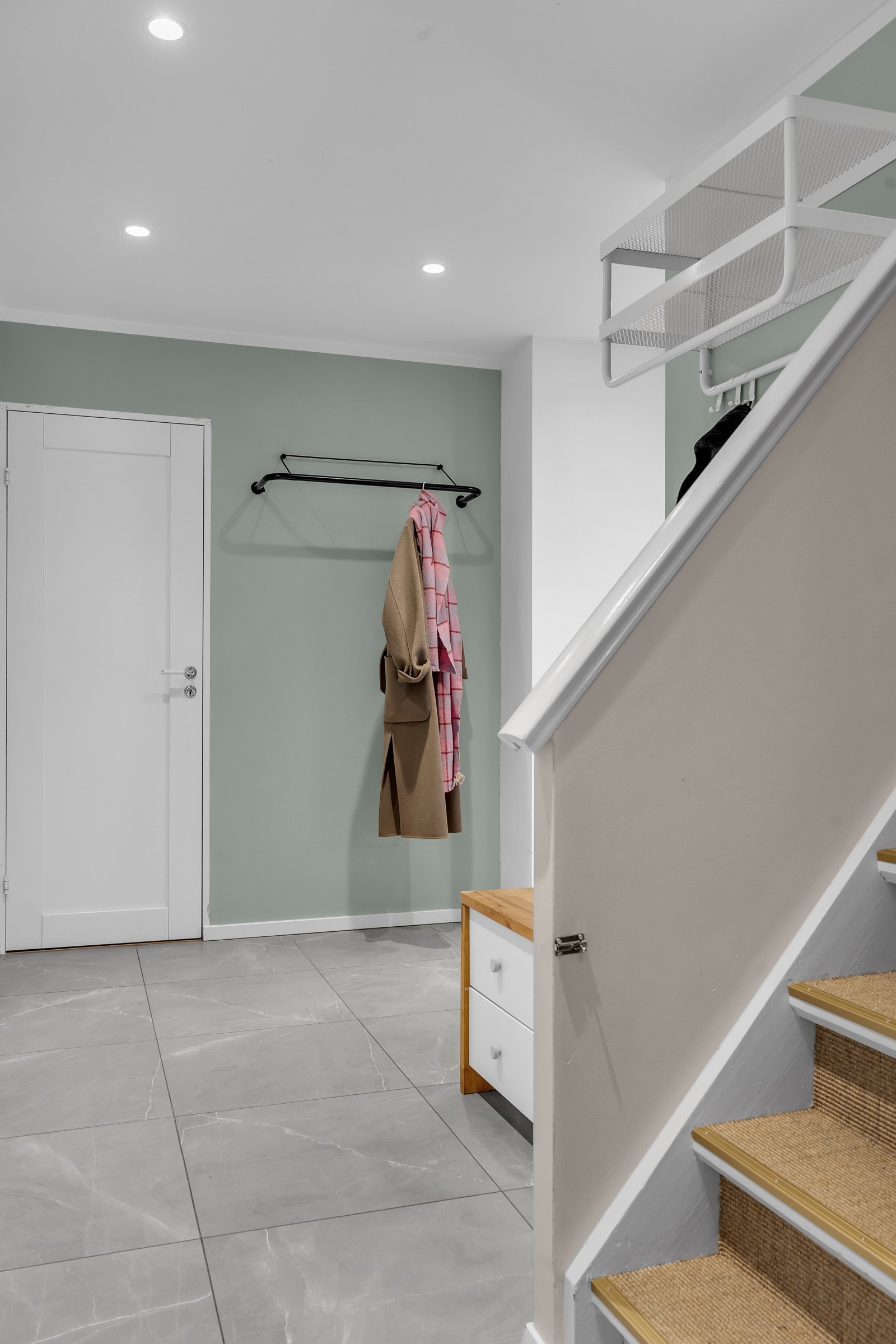 Gang og trappoppgang. Galleribilde