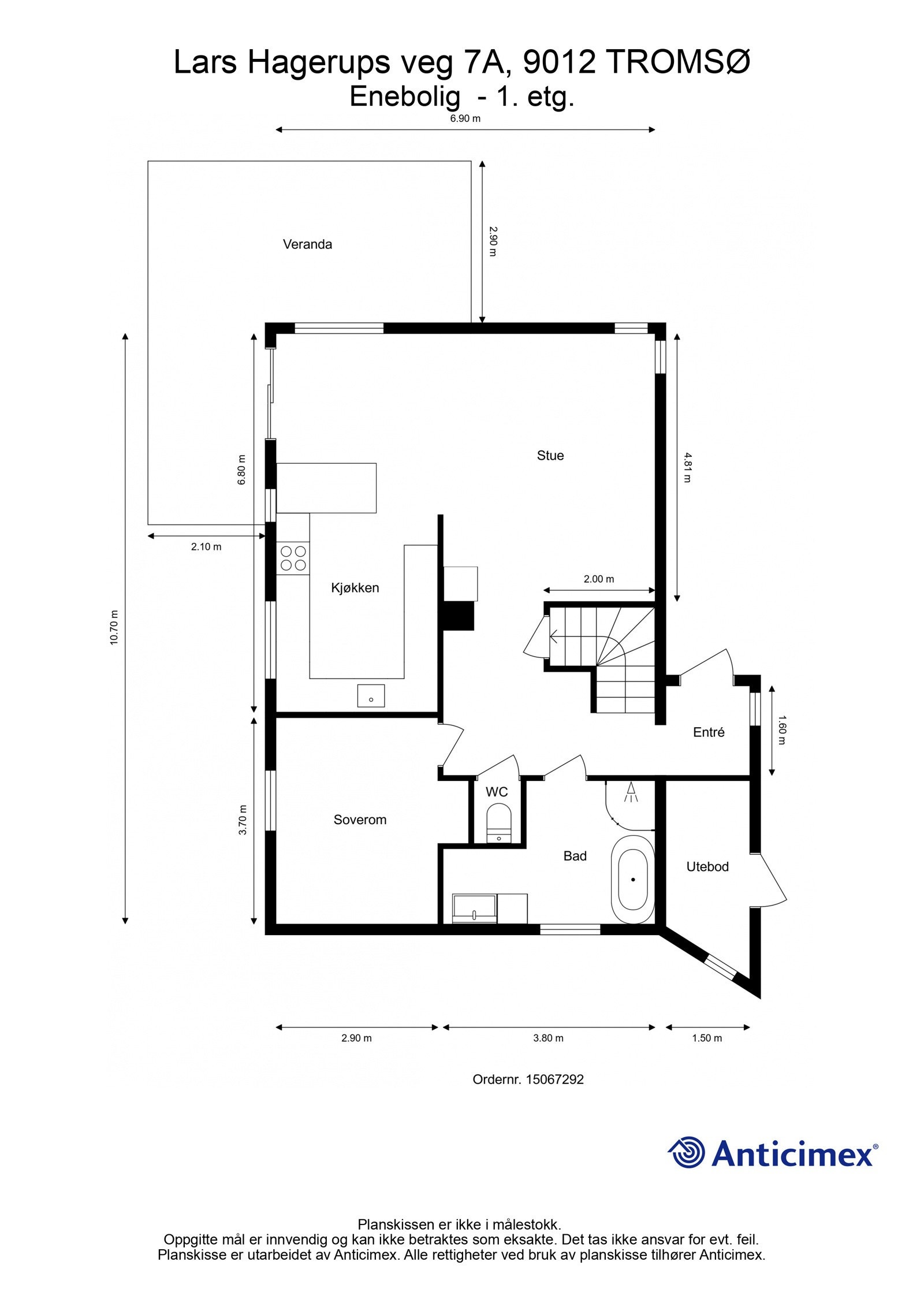 Plantegning-1. etg Galleribilde
