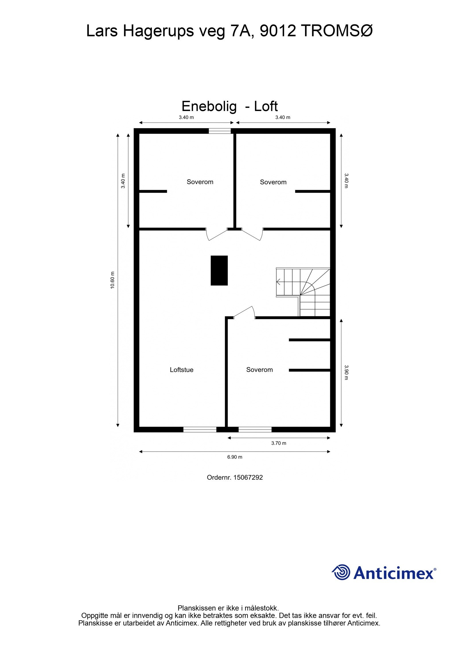 Plantegning-Loft Galleribilde