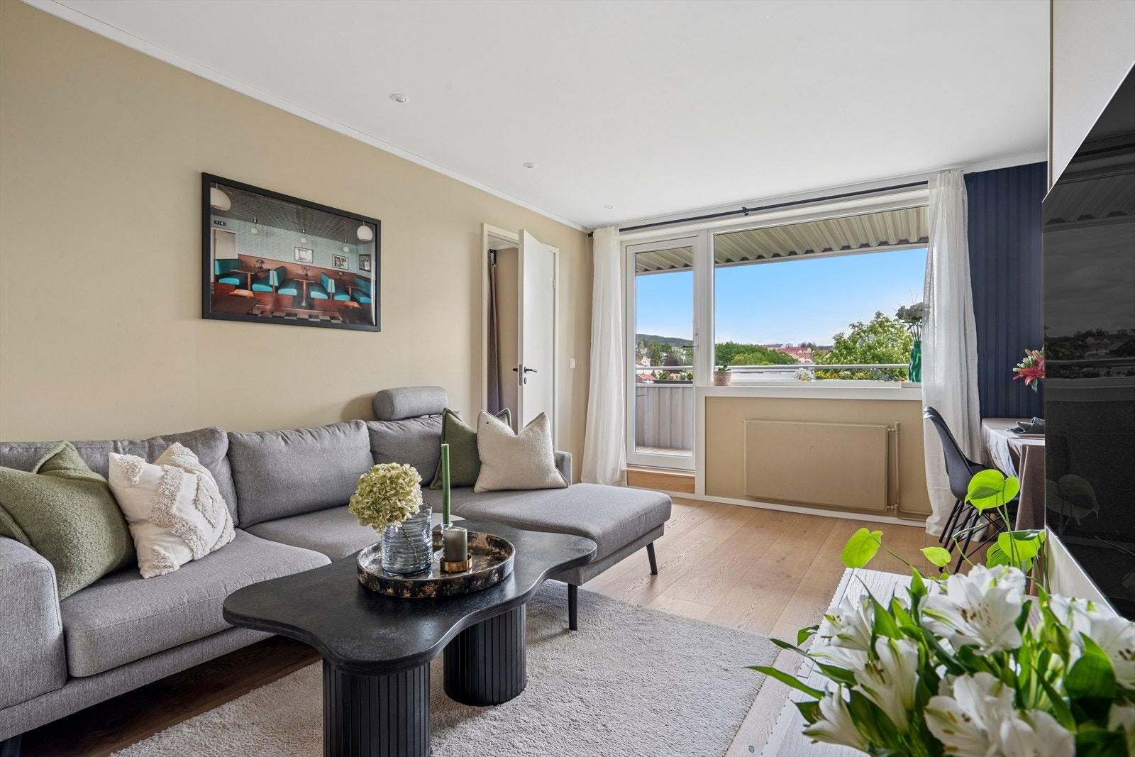 Borettslaget har avtale med GlobalConnect AS for levering av internett og kabel-TV Galleribilde