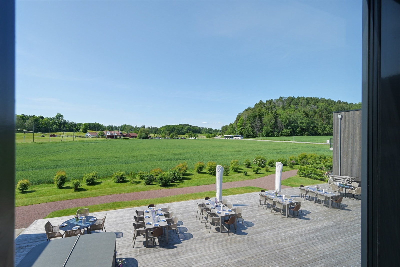 Uteområdet til sameiet Galleribilde