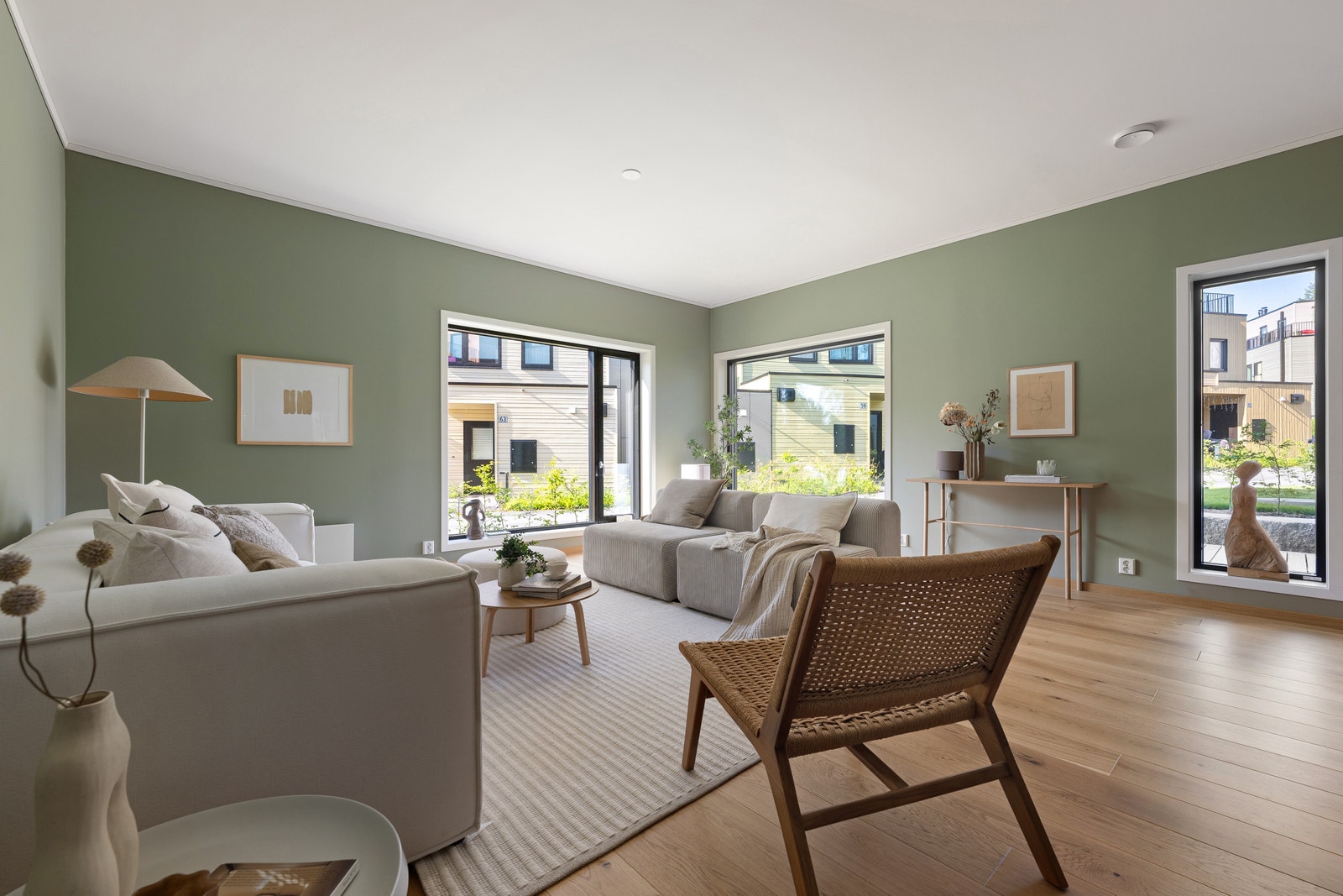 God plass til sofagruppe. Galleribilde