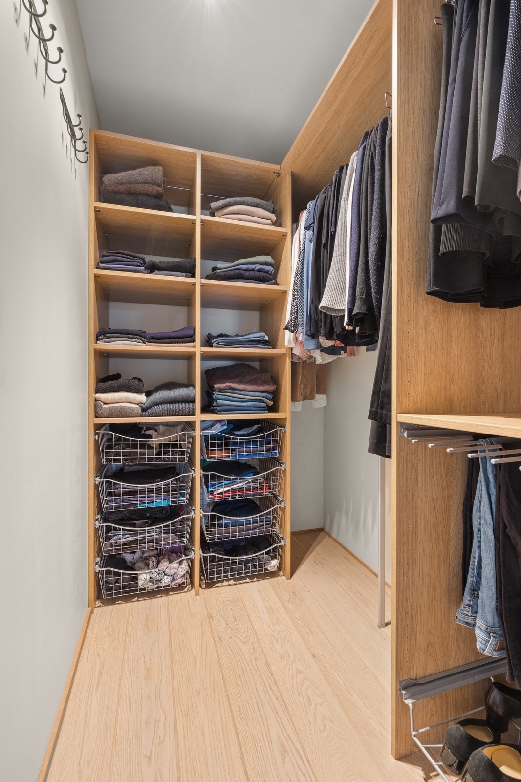 Walk-in garderobe Galleribilde