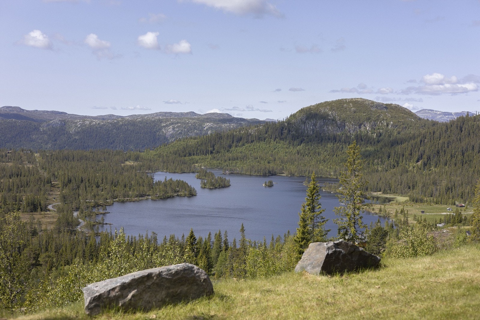 Her har du fantastisk panoramautsikt og sol hele dagen Galleribilde
