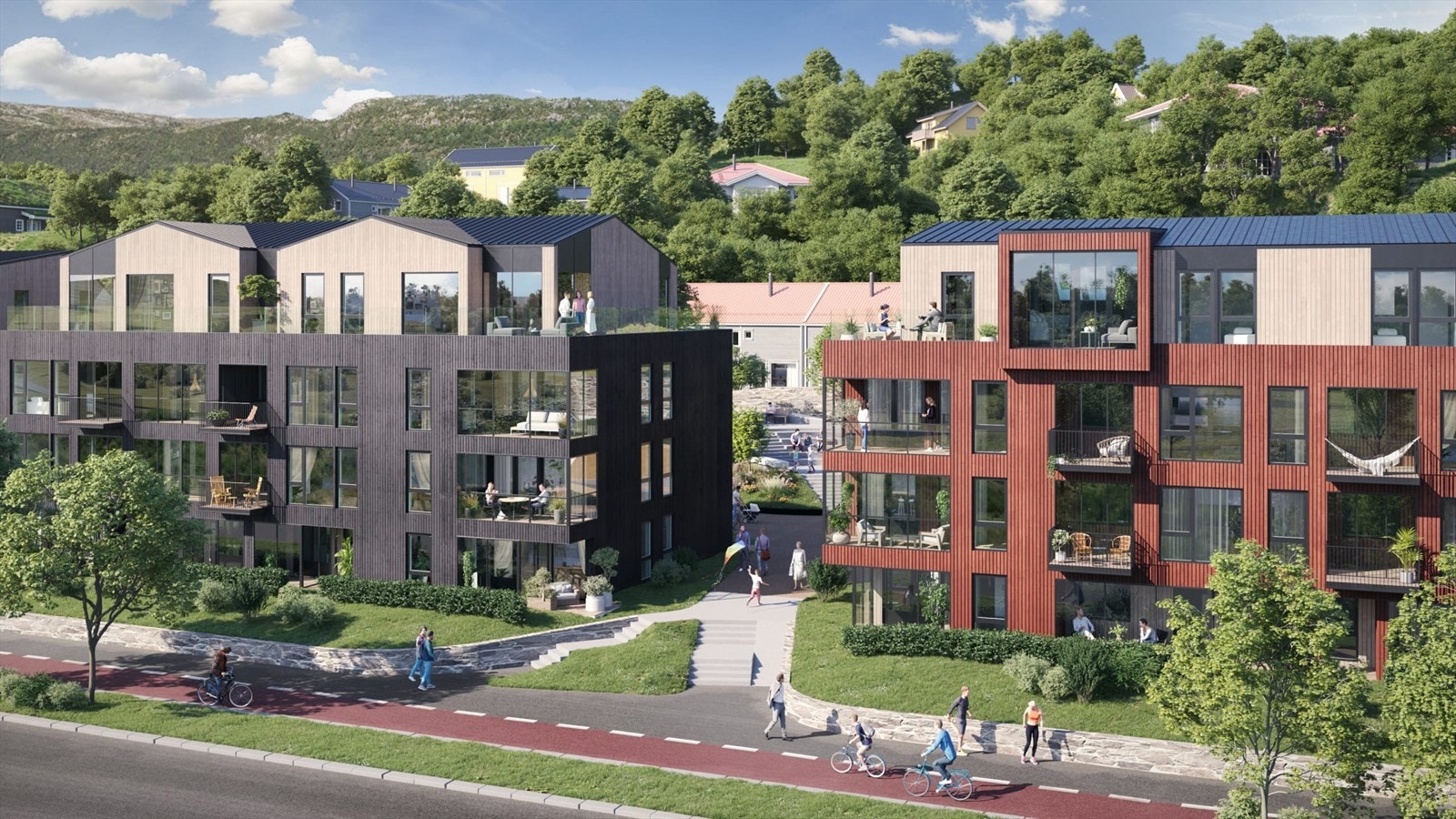 Salg av kontraktsposisjon - W Eiendomsmegling v/ Benjamin Bødtker og Markus Håland har gleden av å presentere en splitter ny leilighet i Storetveithagen! Galleribilde