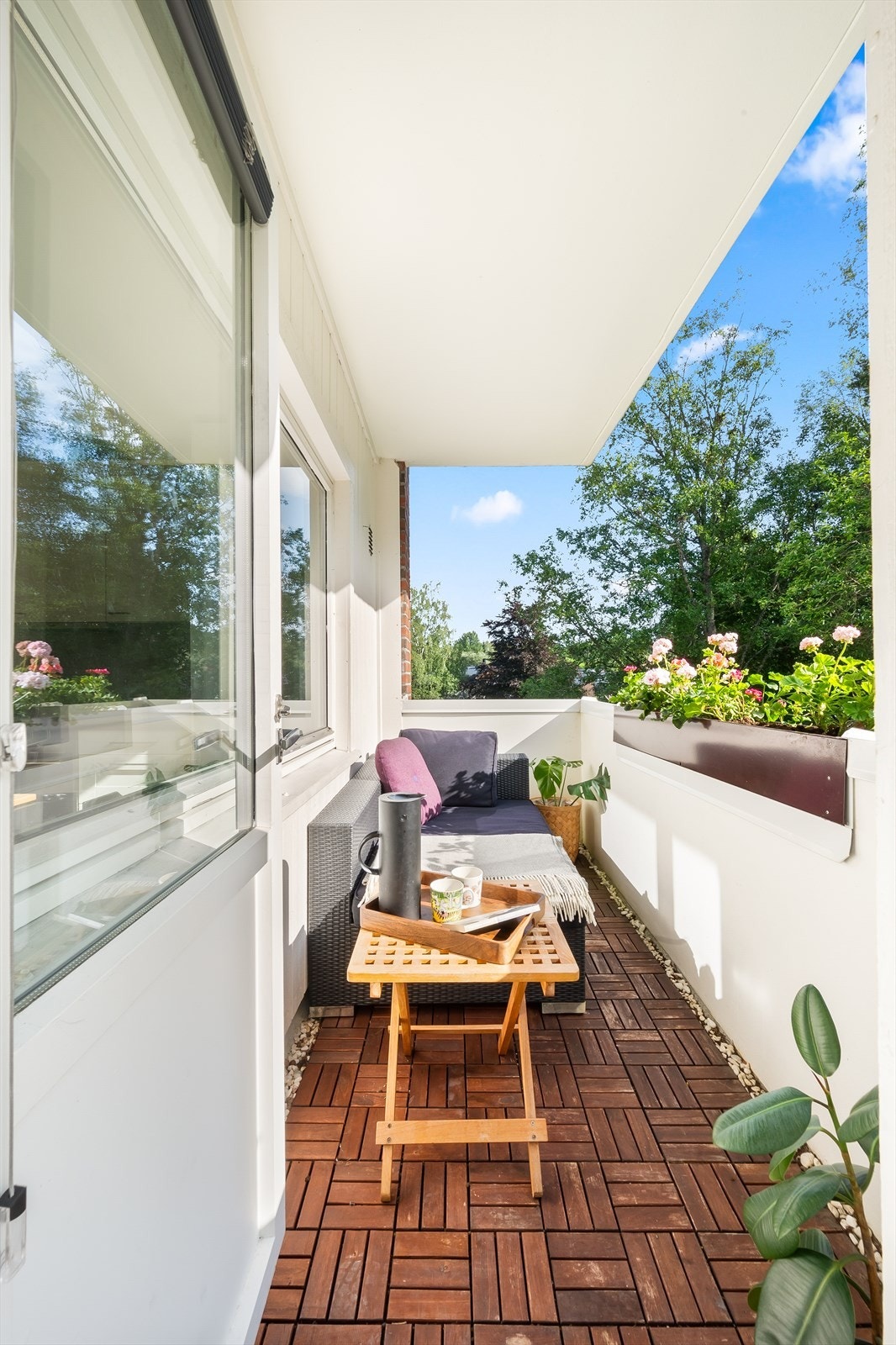 Gode solforhold med sol fra morgen til kveld på sommerstid. Galleribilde
