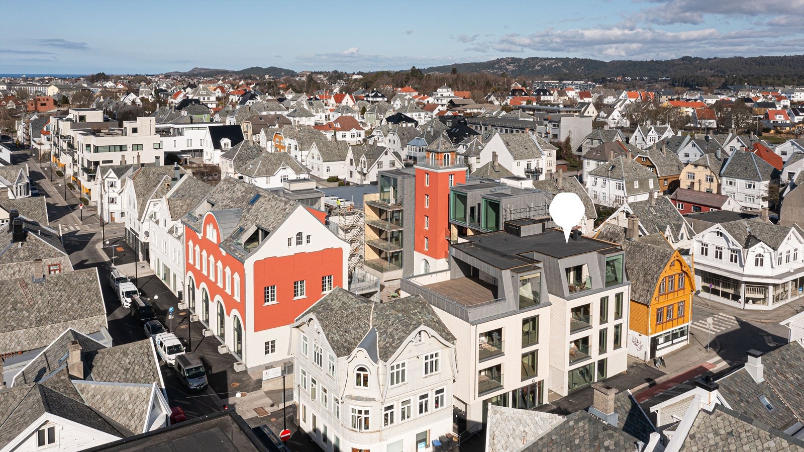 Oversikt brannstasjonen borettslag Galleribilde