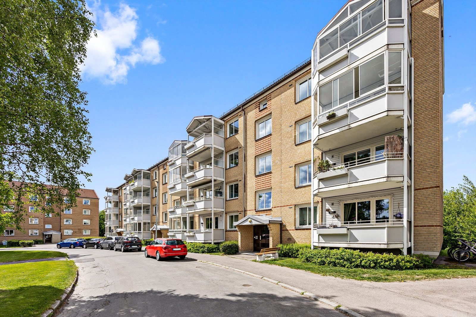 Boligen ligger i byggets 2.etasje. Galleribilde