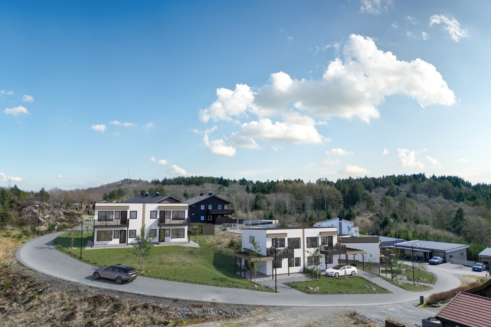 Illustrert forslag til bebyggelse Galleribilde