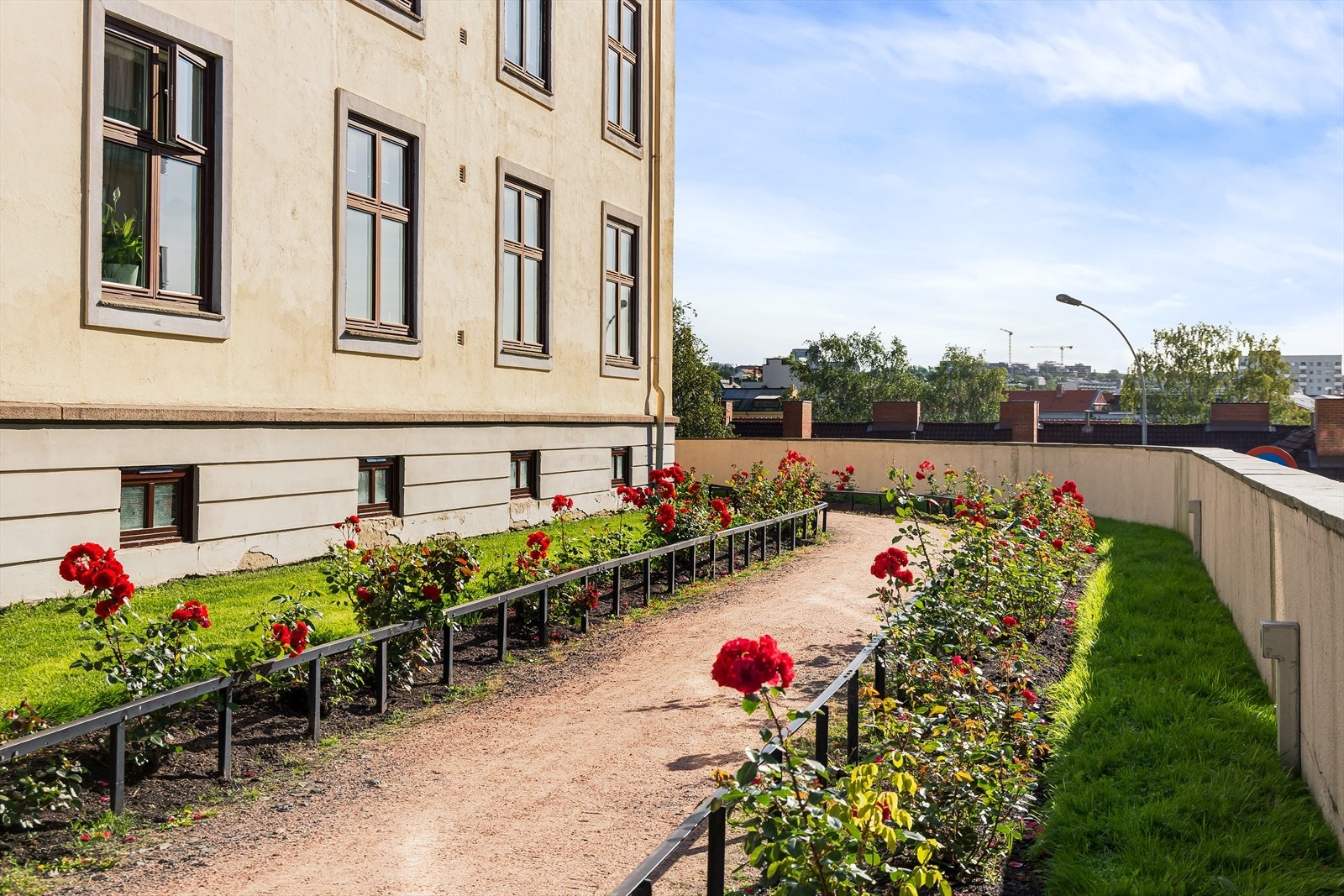 Borettslaget har ansatt en vaktmester som overser fellesarealer til en hver tid. Galleribilde