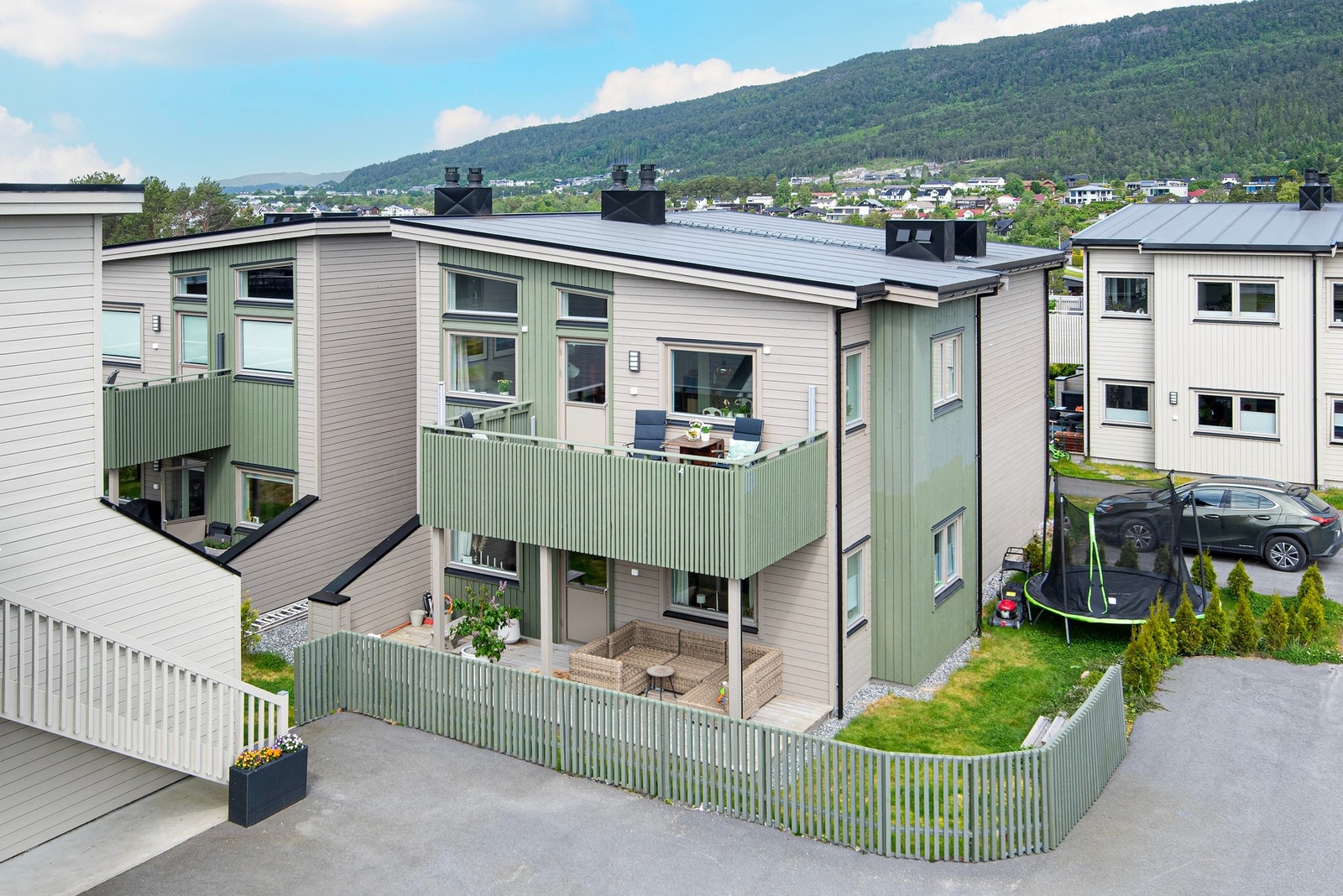 En innbydende og moderne leilighet fra 2021. Galleribilde