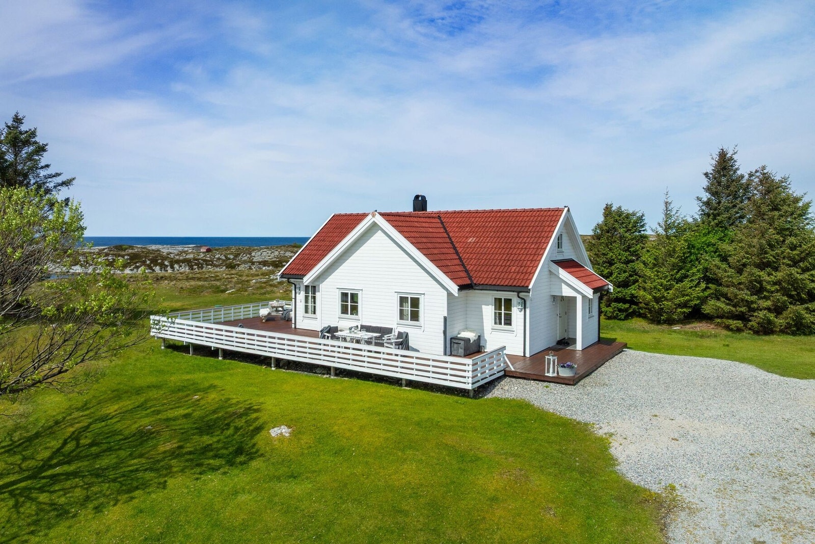 Huset er oppført i 2005 og er registrert som fritidsbolig Galleribilde