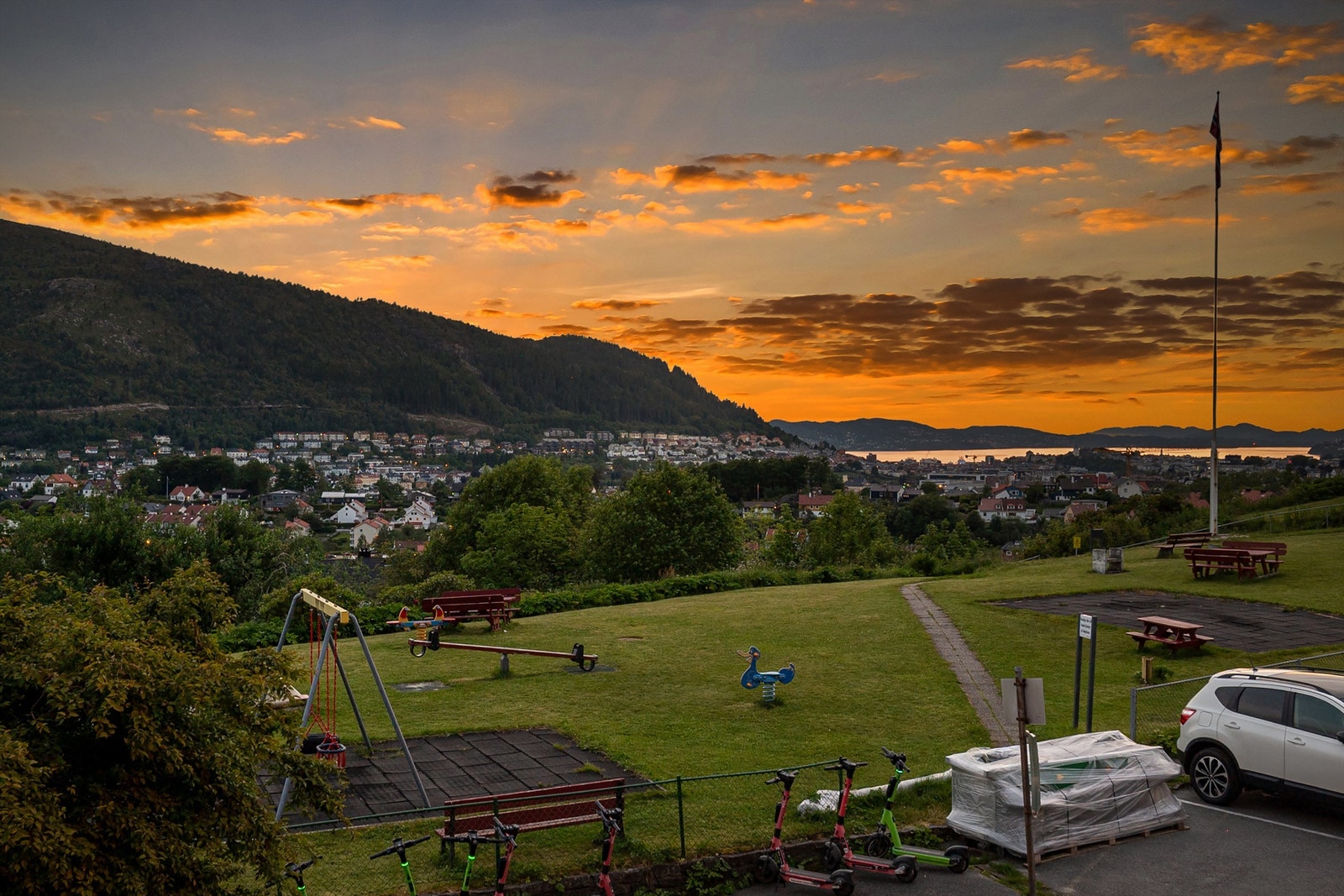 - Utsikt fra egen balkong - Galleribilde