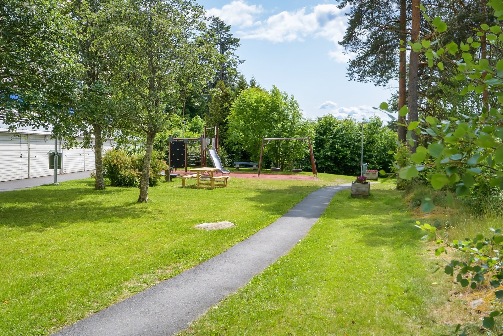 Pent opparbeidet fellesareal. Galleribilde
