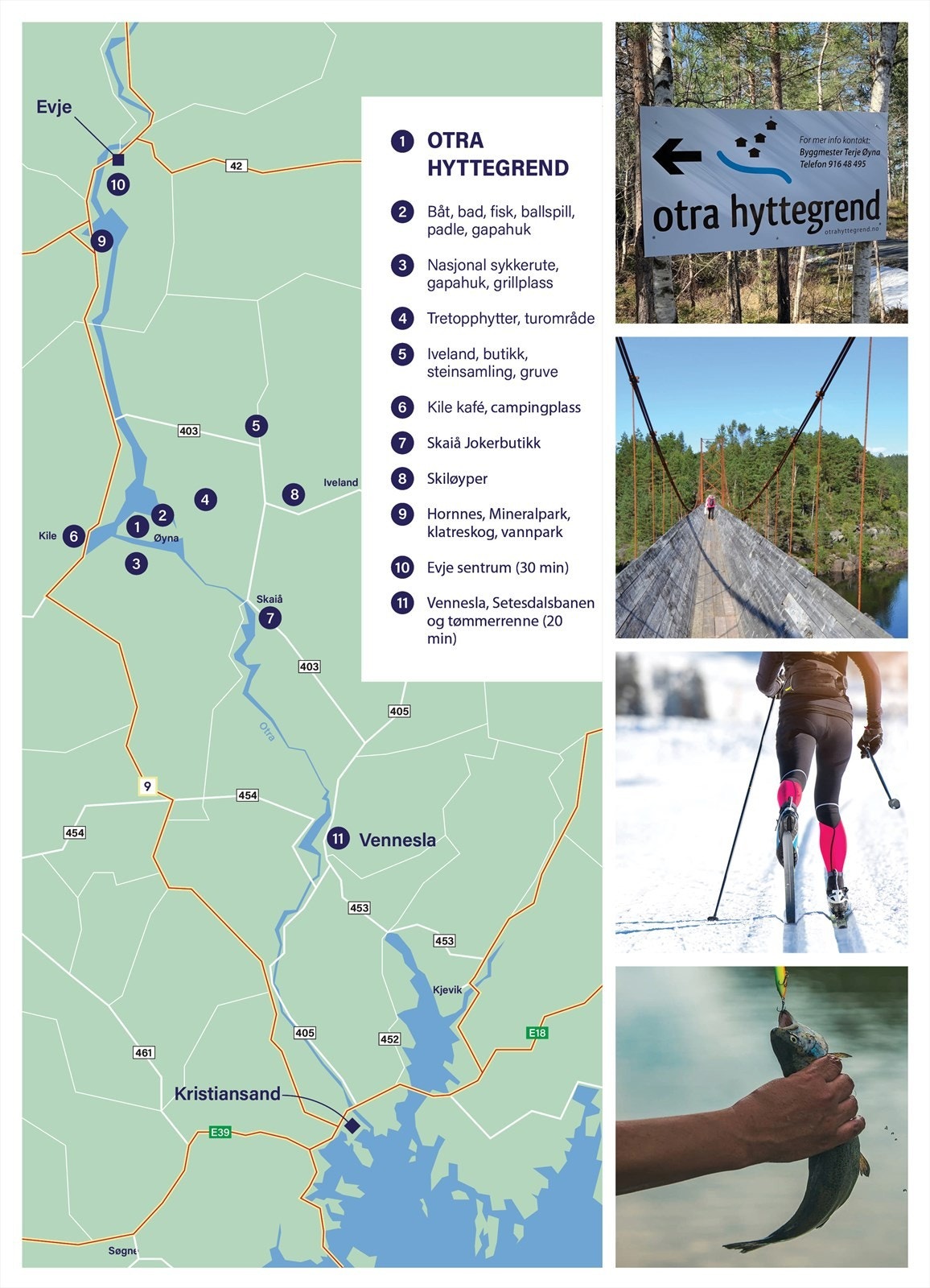 Nærhet til mange aktiviteter og servicetilbud Galleribilde