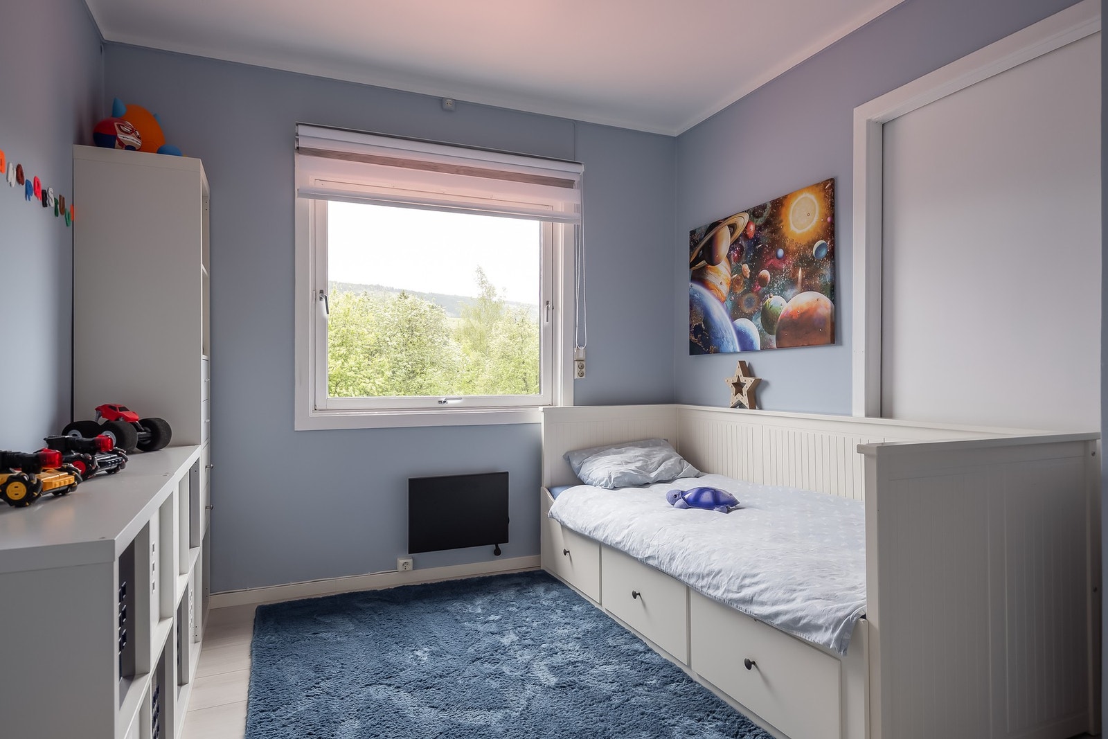 Alle rommene har praktisk utformelse som gjør de enkle å møblere etter ønske og behov. Galleribilde