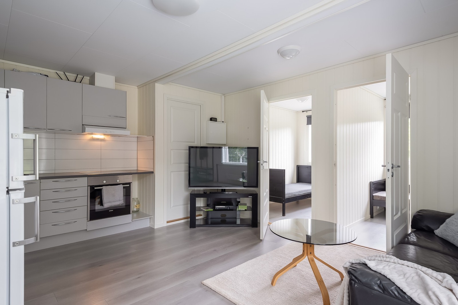 Stue og kjøkken måles til 17,3 kvm. Galleribilde