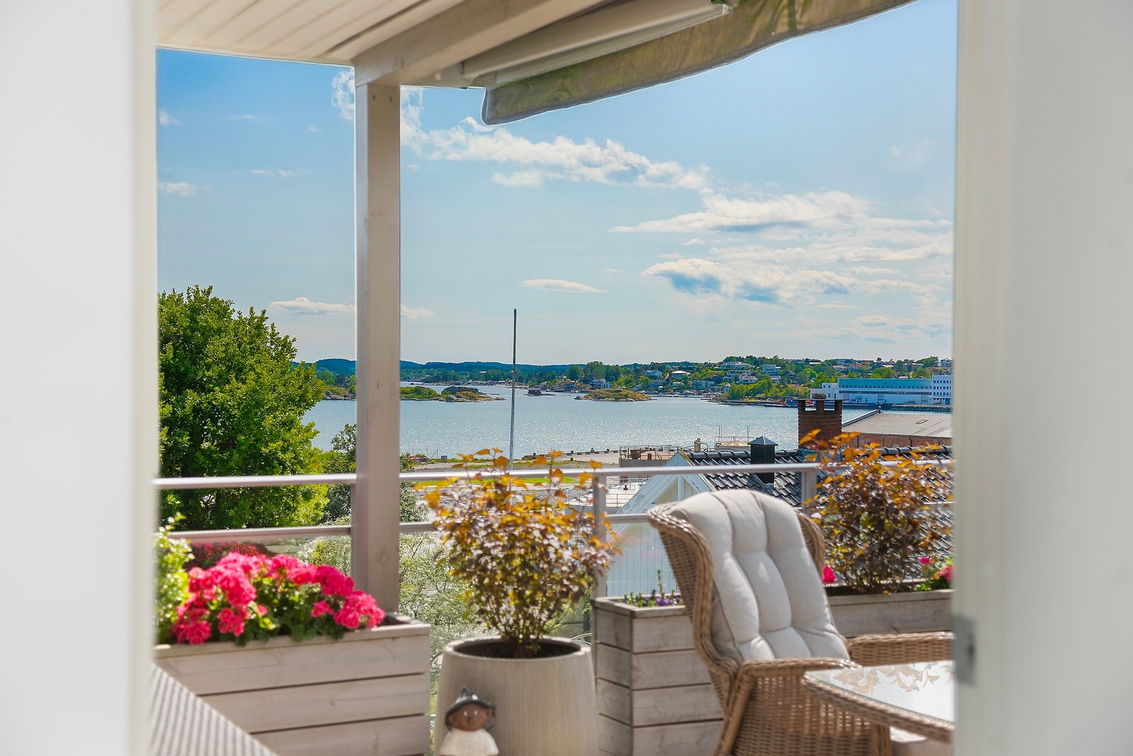 Flott utsikt Galleribilde