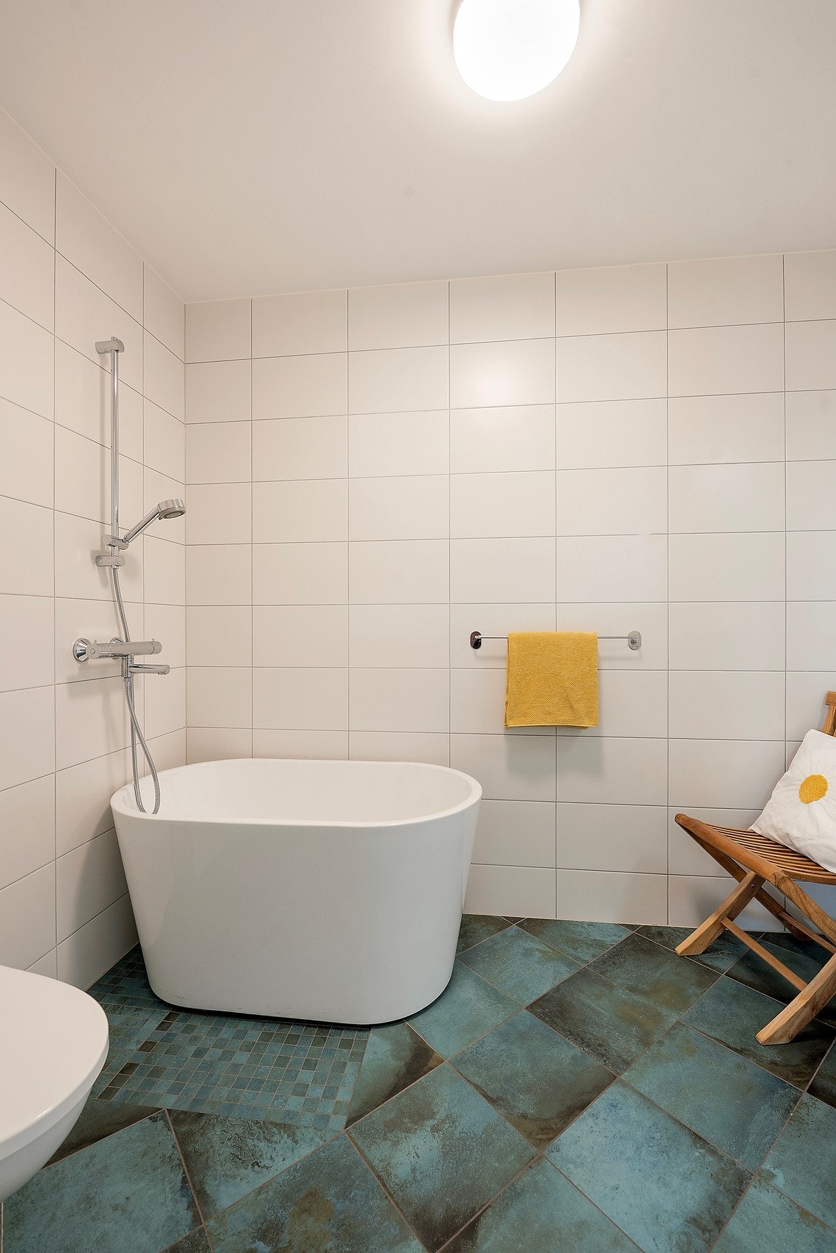 Barnebadekar, eller demonter og bruk dusjen. Galleribilde