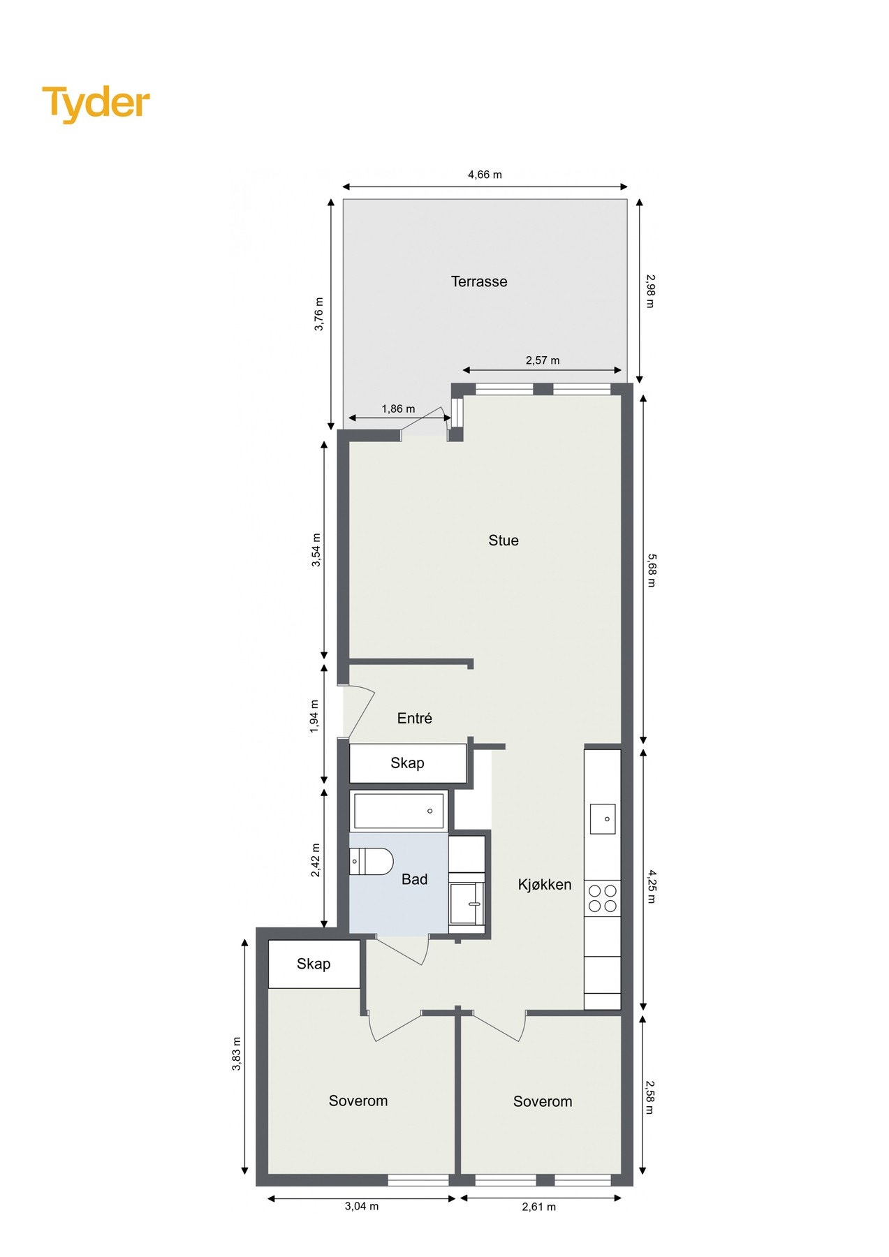 Plantegning. Galleribilde