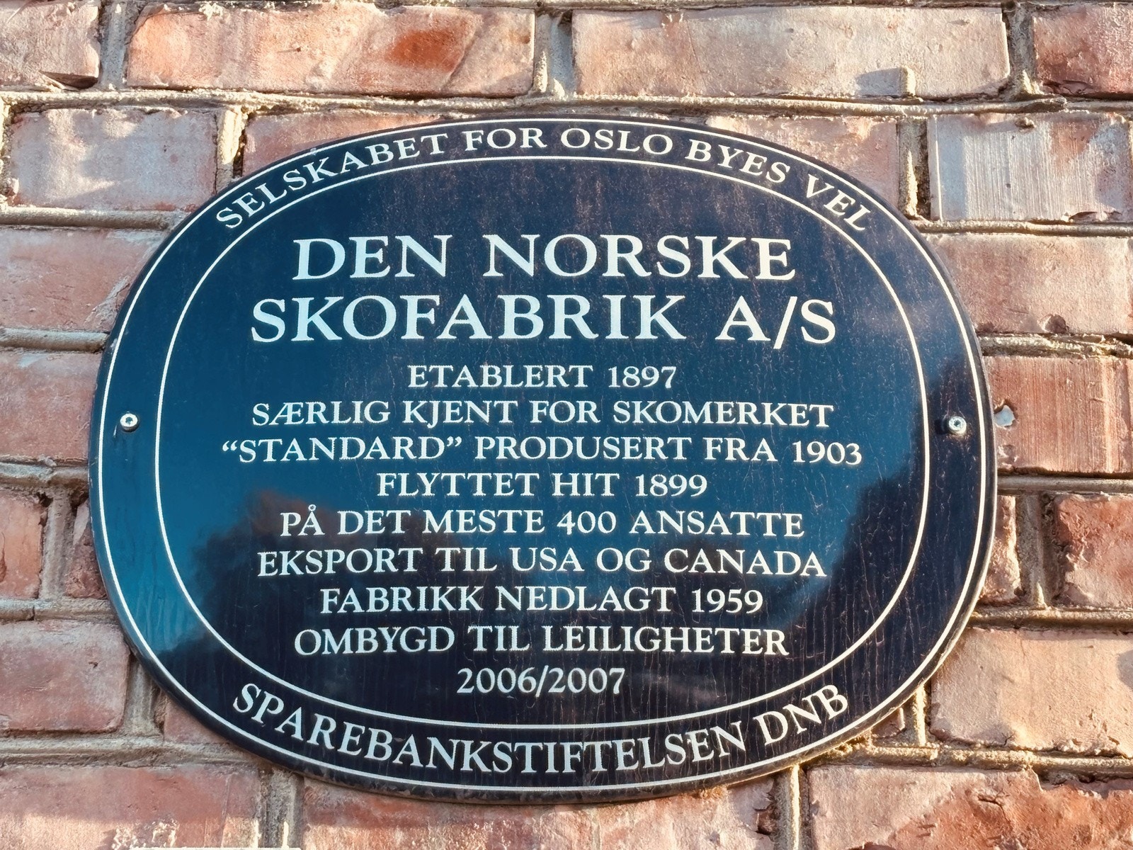 Den norske skofabrik A/S Galleribilde