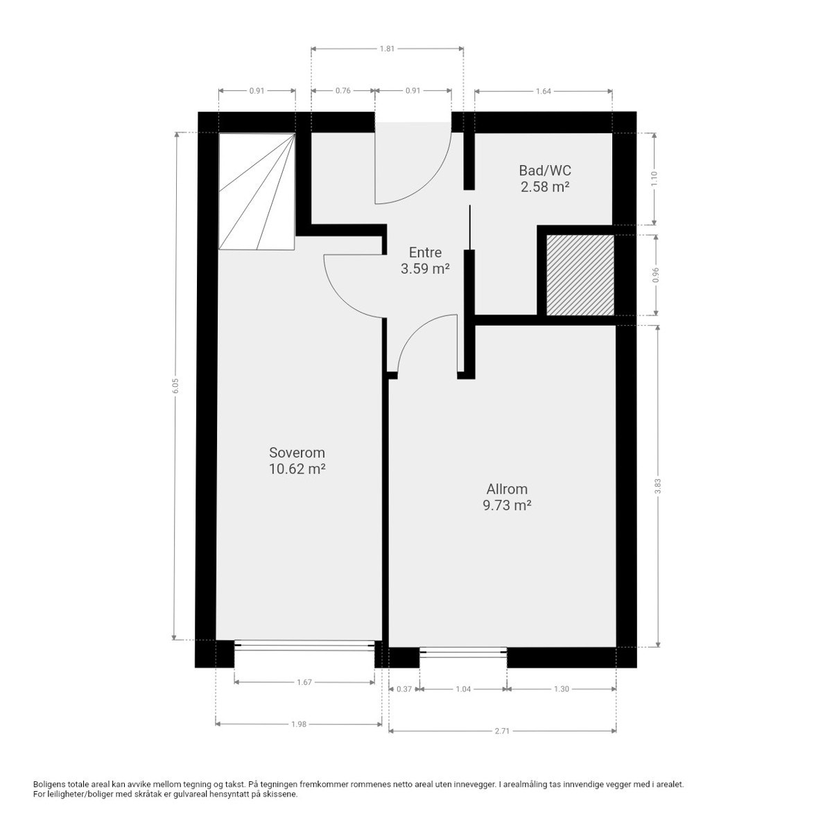 Planskisse Underetasje Galleribilde