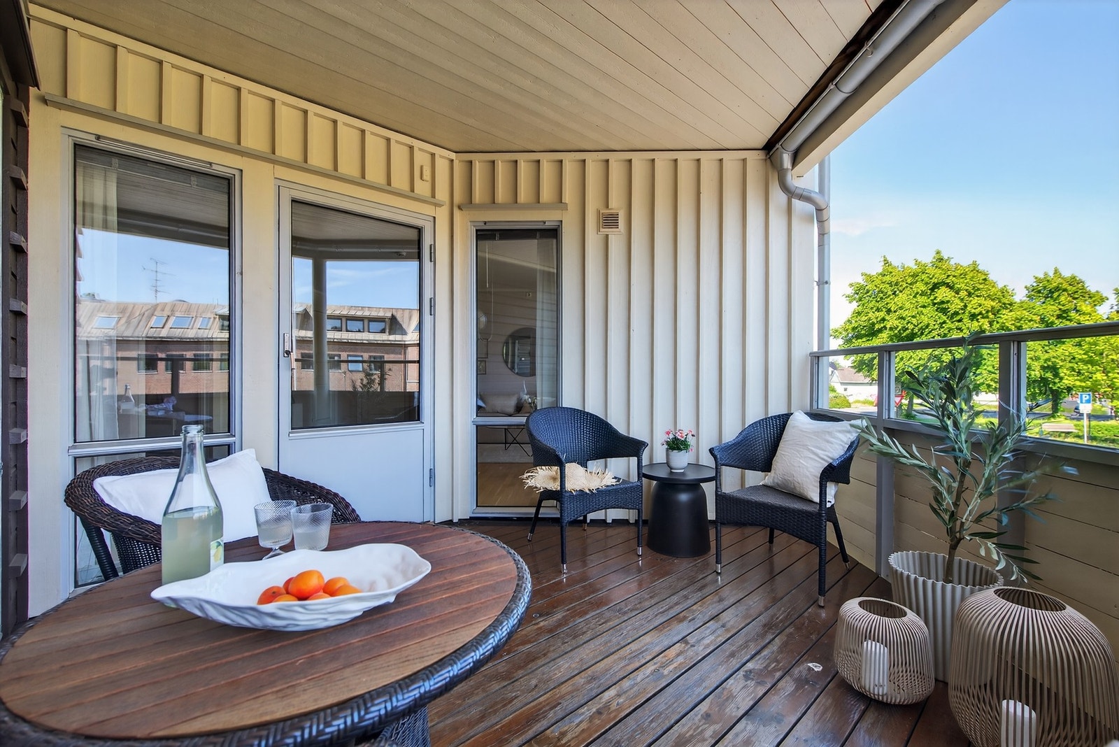 Med utgang fra stue har du adkomst til overbygget terrasse på 10 m2 Galleribilde
