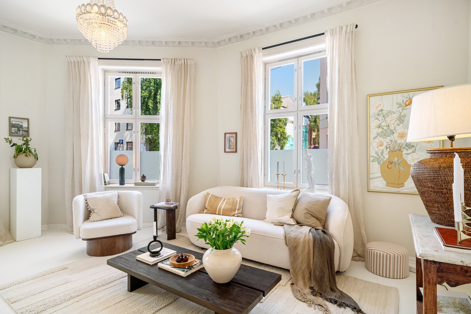 Borettslaget har avtale med Telia om levering av internett. Galleribilde