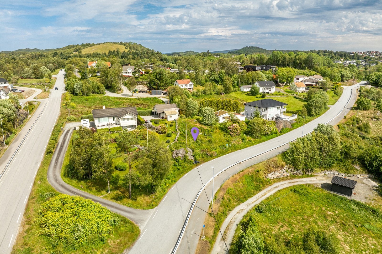 Råtomt som må opparbeides før bygging. Galleribilde