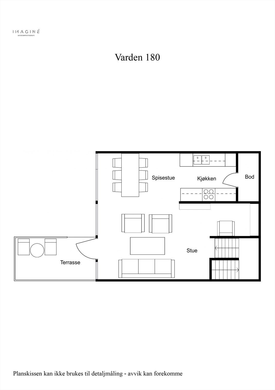 Planskisse 1.etg Galleribilde