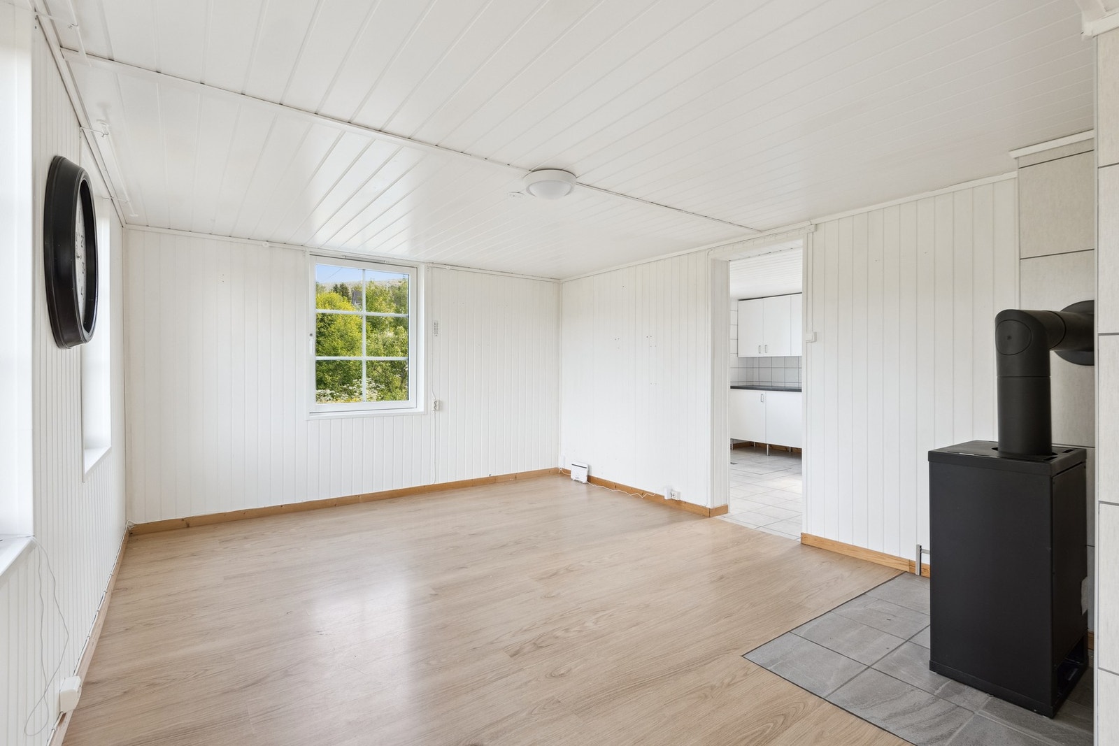 Stuen har god plass til ulikt ønske av møblering. Galleribilde