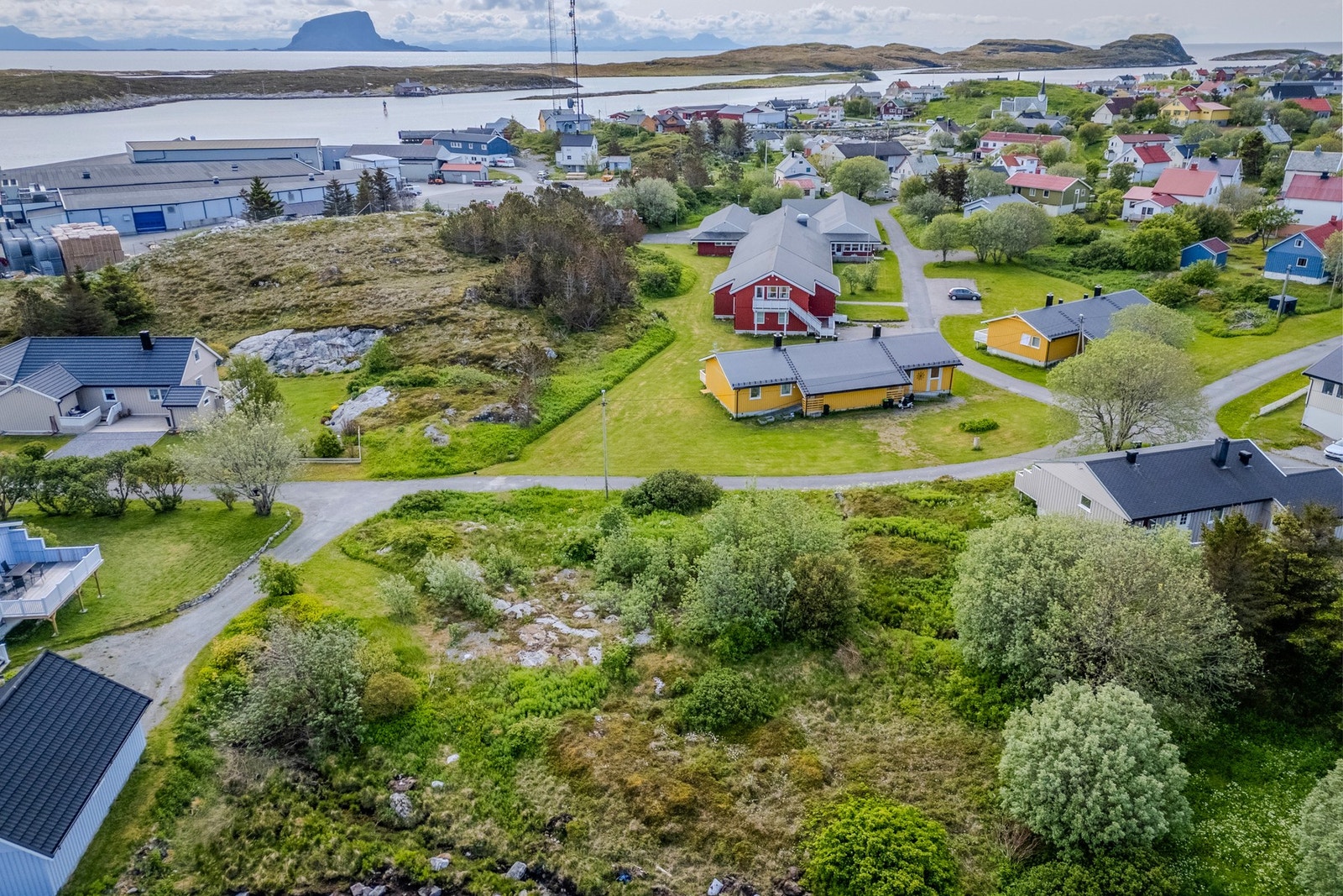 Tomten er totalt på 1371 kvm Galleribilde