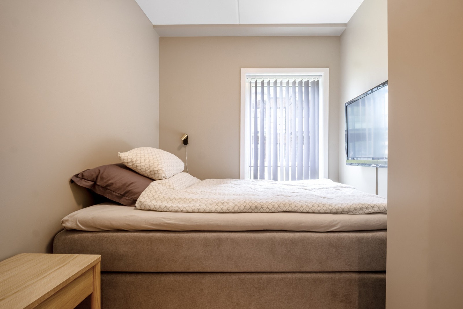 Det andre er også utstyrt med garderobeskap, men kan benyttes etter behov Galleribilde