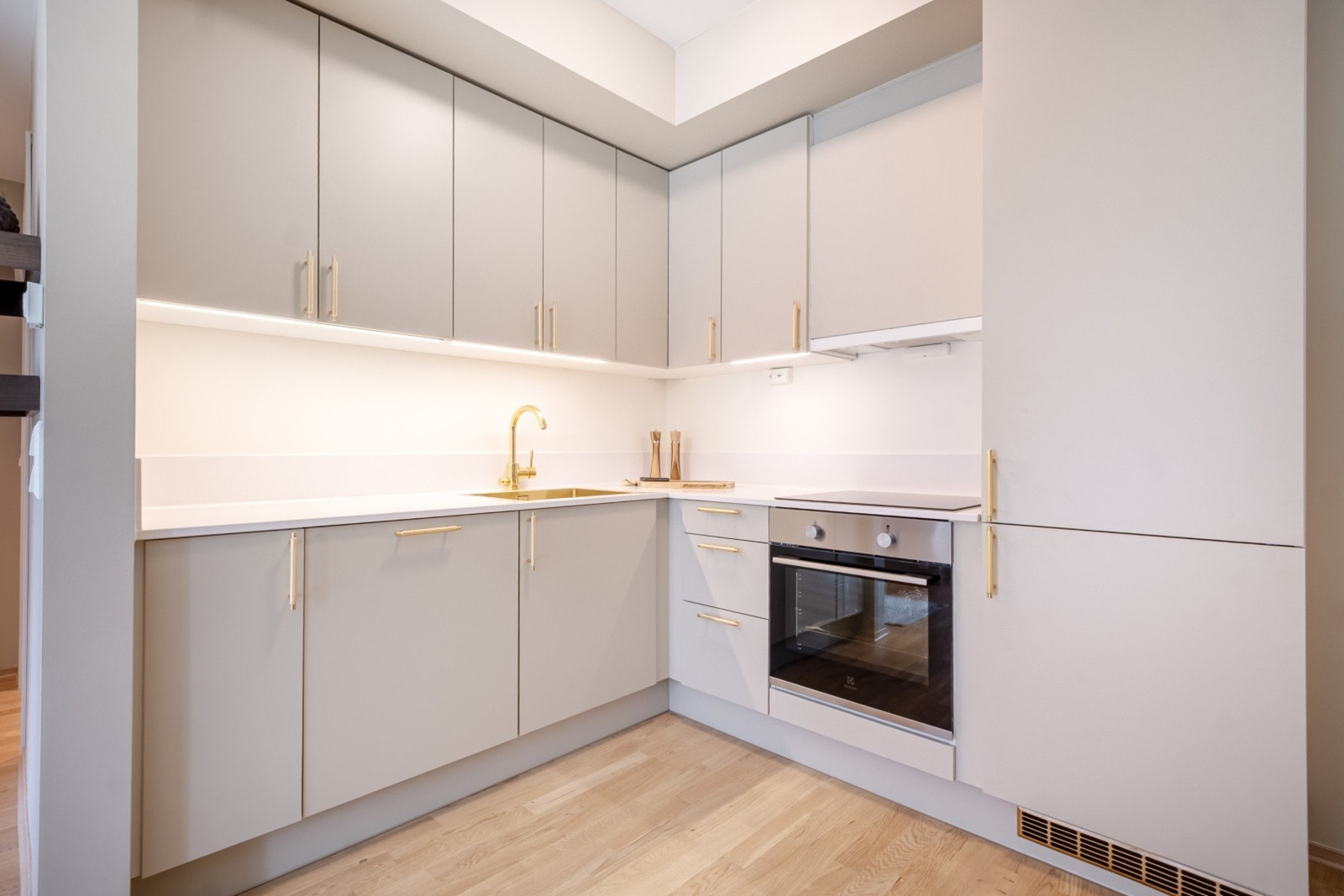 Og en praktisk utforming skaper matglede Galleribilde